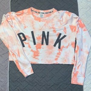 VANS cropped tie dye Sweatshirt